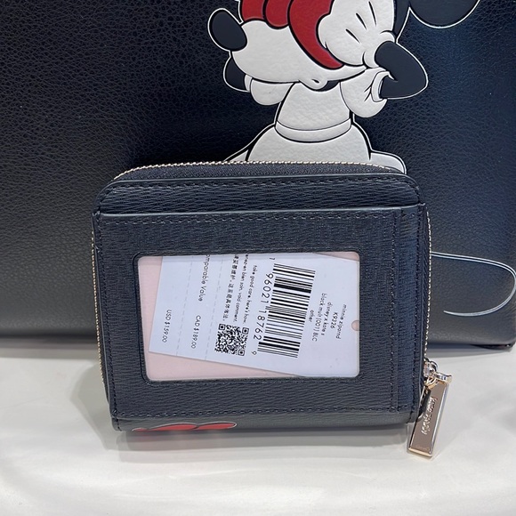 Kate Spade Disney X Kate Spade New York Minnie Mouse Zip Around Wallet
Black Mlt - Picture 3 of 16